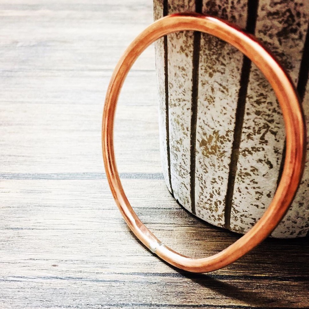 Boho, Bracelet , Copper, Minimalism, Handmade,